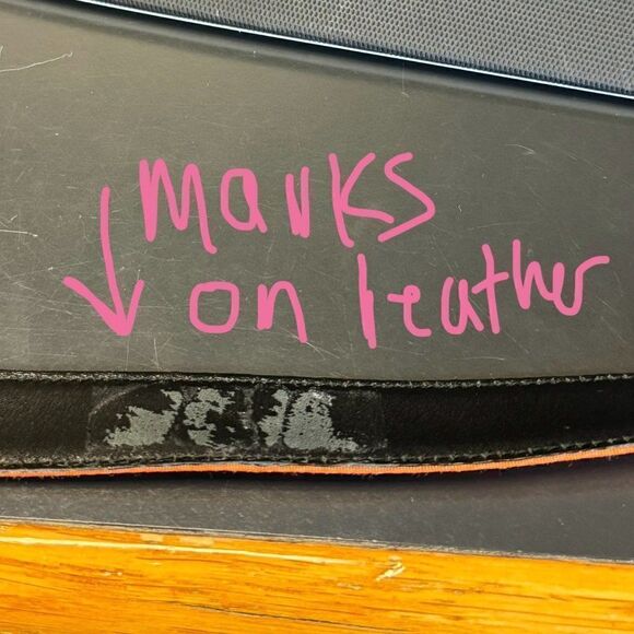 Miu Miu Thin Strap Orange Belt Size 34 - Picture 2 of 6